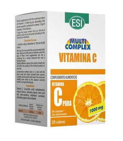 Vitamina C 1.000Mg Polvo 20 sobres Trepat-Diet-Esi