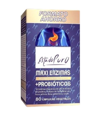 Estado Puro Maxi Enzimas Con Probioticos 80caps TongIl