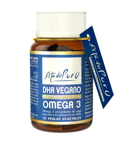 Estado Puro Dha Vegano Omega-3  30perlas TongIl