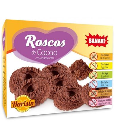 Roscos de Cacao Harisin SinGluten 150g Harisin