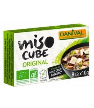 Cubitos de Miso Original Bio 8x10g Danival