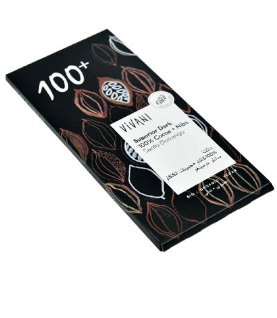 Chocolate Negro 100 Bio Vegan 80g Vivani