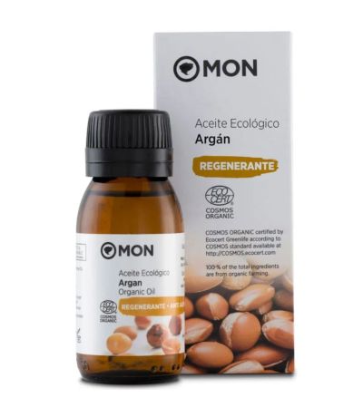 Aceite de Argan Eco Vegan SinGluten 60ml Mon