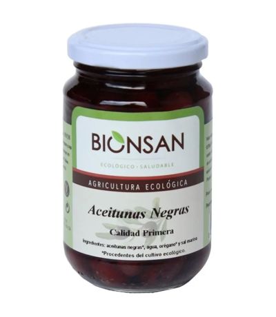 Aceitunas Negras Eco Vegan 200g Bionsan