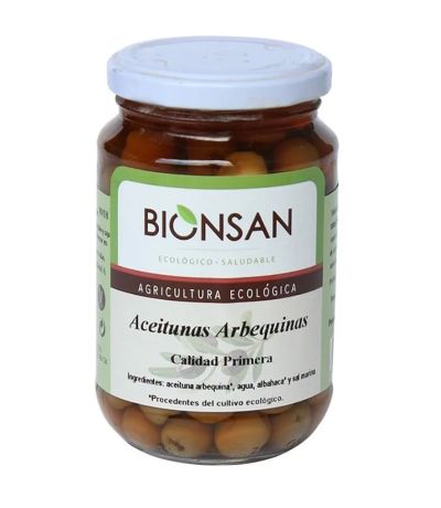 Aceitunas Arbequina Eco Vegan 200g Bionsan