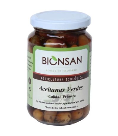 Aceitunas Verdes Eco Vegan 200g Bionsan