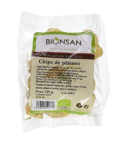 Banana Chips 125g Bionsan