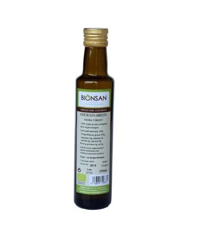 Aceite de Oliva Virgen Extra Arbequina Eco 250ml Bionsan