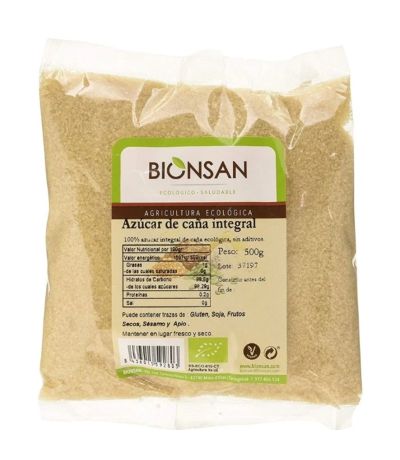 Azucar Caña Integral Eco Vegan 500g Bionsan