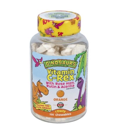 Dinosaurs Vitamina-C Rex 100comp Kal