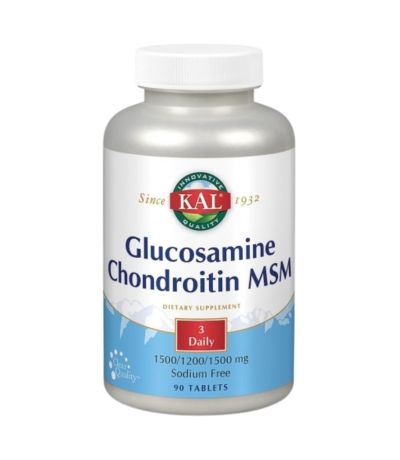 Glucosamina Condroitina MSM 90caps Kal