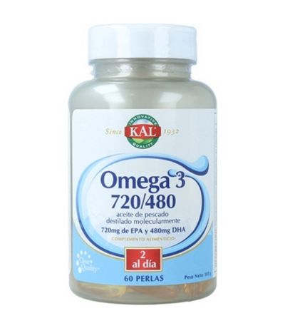 Omega-3 720/480 60 Perlas Kal