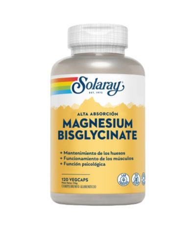 Magnesium Bisglycinate 120caps Solaray