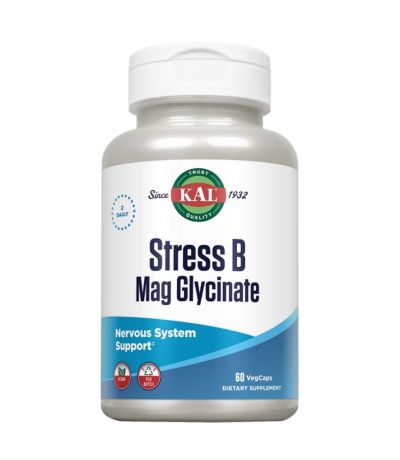 Stress B Mag Glycinate 60 vegcaps Kal