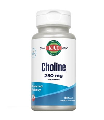 Choline Kal 250Mg 100comp Kal