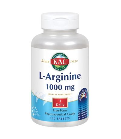 Kal L-Arginine Accion Retardada 100Mg 120comp Kal