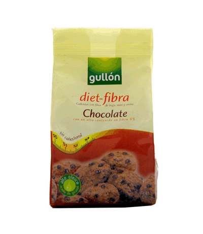 Galletas Diet Fibra Chocolate 75g Gullon