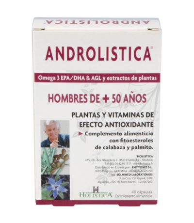 Androlistica 40caps Holistica