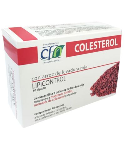 Lipicontrol Levadura Arroz Rojo 60caps CFN
