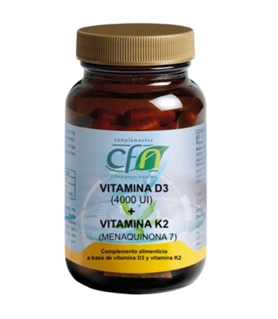 Vitamina D3 K2  60caps Cfn