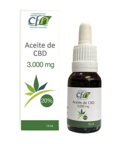 Aceite De Cbd 3000Mg 20% Cañamo 15ml Cfn