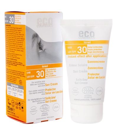 Crema Solar Corporal Color F30 75ml Eco Cosmetics