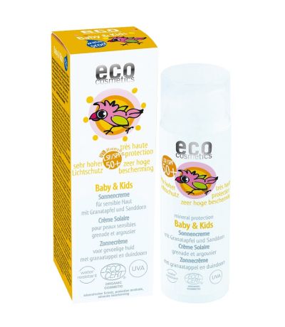 Crema Solar Bebes y Niños SPF50 Eco 50ml Eco Cosmetics