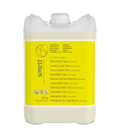 Detergente Liquido Ropa Color 10L Sonett