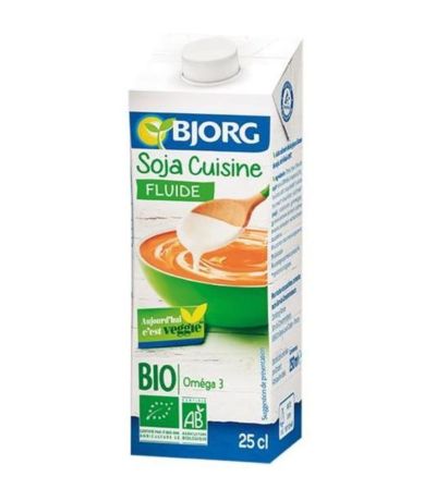 Crema para Cocinar de Soja Bio Vegan 25cl Bjorg