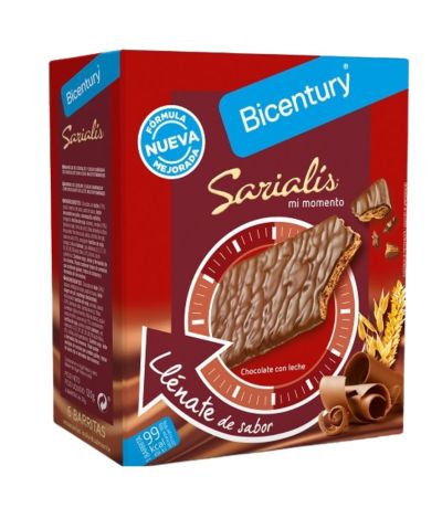 Barritas Saciantes Cereales Chocolate con Leche 6uds Bicentury