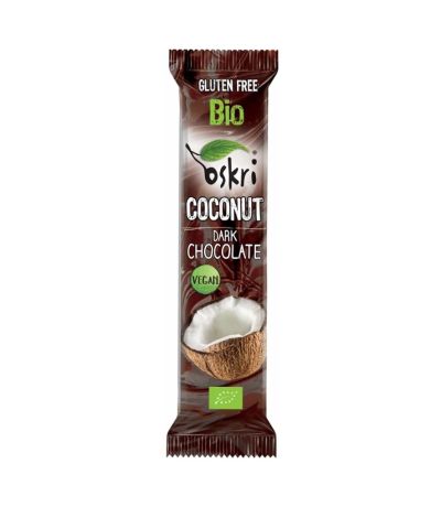 Barritas Coco con Choco SinGluten Bio Vegan 20uds Oskri