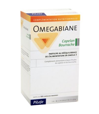 Omegabiane Capelan Bourrache 100caps Pileje