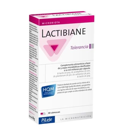 Lactibiane Tolerance Probioticos 30caps Pileje