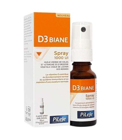 D3 Biane Spray 1000 UI 20ml Pileje