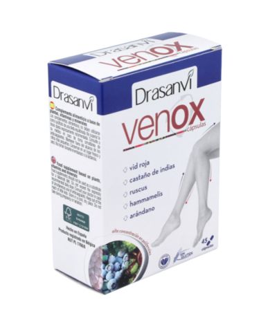 Venox SinGluten Vegan 45caps Drasanvi