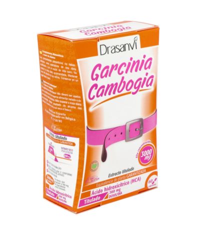 Garcinia Cambogia SinGluten Vegan 60caps Drasanvi