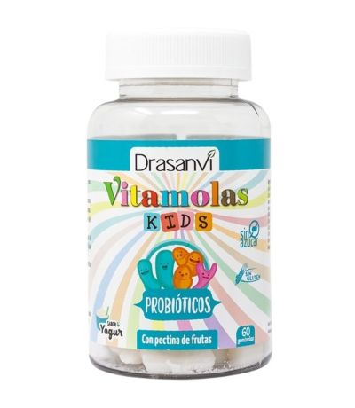 Vitamolas Probioticos Kids SinGluten 60gominolas Drasanvi
