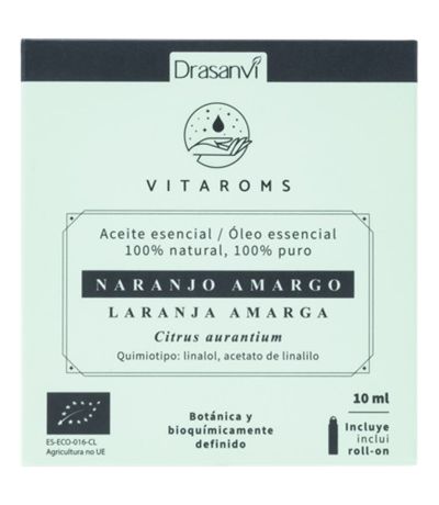 Aceite Esencial Naranjo Amargo Bio 10ml Vitaroms Drasanvi