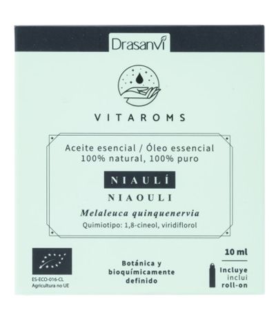 Aceite Esencial Niauli Bio 10ml Vitaroms Drasanvi
