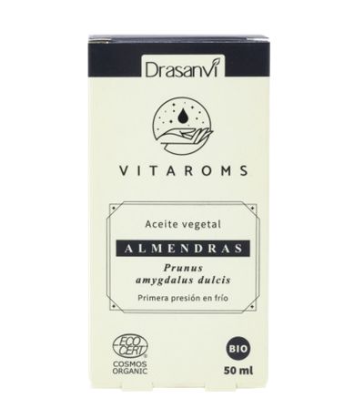 Aceite Vegetal Almendras Dulces Bio 50ml Ecocert Vitaroms Drasanvi