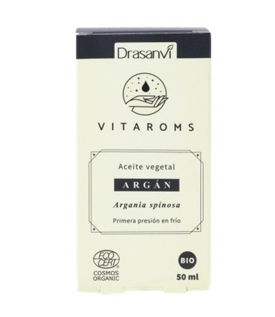 Aceite Vegetal Argan Bio 50ml Ecocert Vitaroms Drasanvi