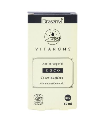 Aceite Vegetal Coco Ecocert Bio 50ml Vitaroms Drasanvi
