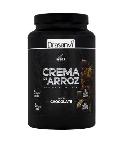 Crema Arroz Sabor Chocolate 1kg Sport Live Drasanvi