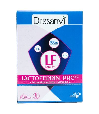 Lactoferrina SinGluten 36caps Drasanvi