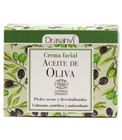 Crema Facial Aceite Oliva Ecocert Bio 50ml Drasanvi