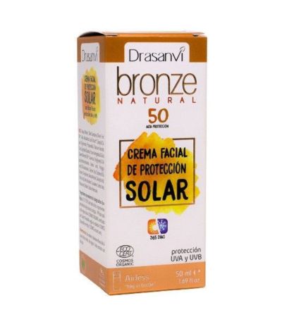 Crema Solar Proteccion Bronze 50 Ecocert 50ml Drasanvi