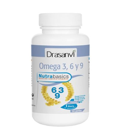 Omega 3-6-9 1000mg Nutrabasics 24 Perlas Drasanvi