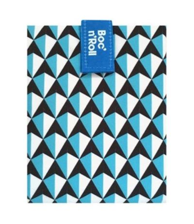 Porta Bocadillos Reutilizable Tiles Azul 1ud Roll´Eat
