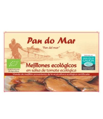 Mejillones en Salsa de Tomate Eco 115g Pan Do Mar