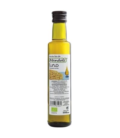Aceite de Lino Dorado Bio 500ml Mandole